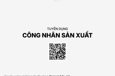 TUYỂN DỤNG CÔNG NHÂN SẢN XUẤT